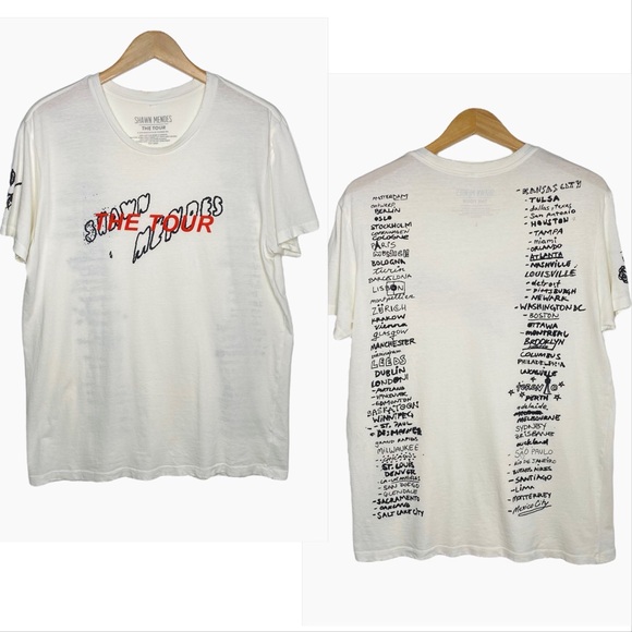 Shawn Mendes The Tour Concert T Shirt - Picture 1 of 10